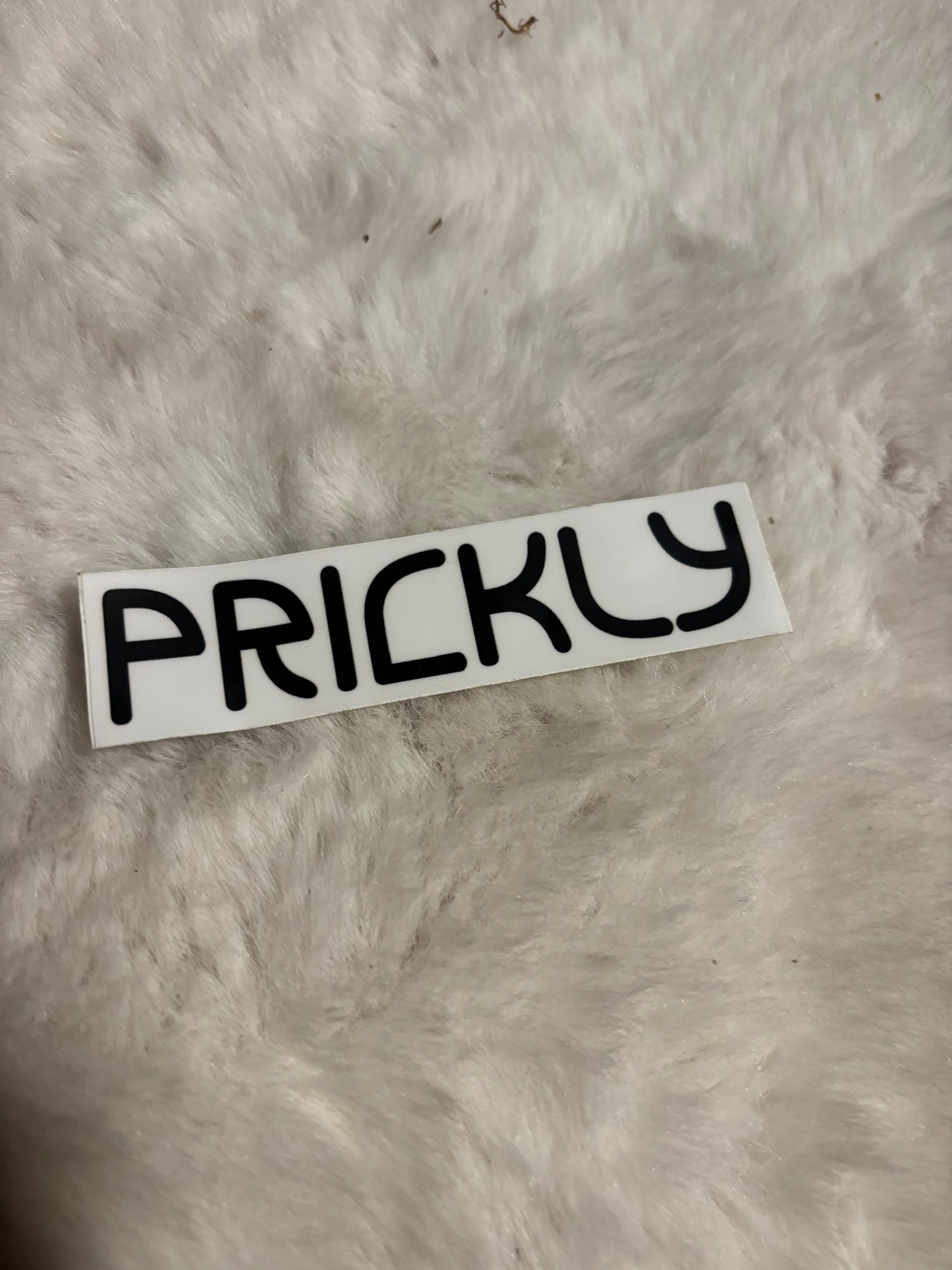 Prickly stickers